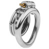CockLock Cage de chasteté en métal Flat 2cm
